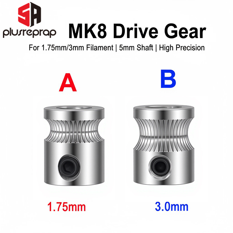 3D Printing Industry - 1 Buah MK8 Drive Gear untuk
