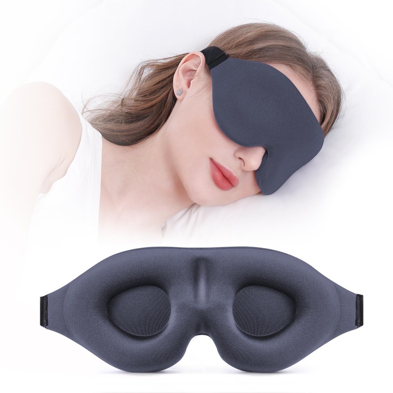3D Printing Mask - 1 Buah Masker Tidur Berkontur 3D