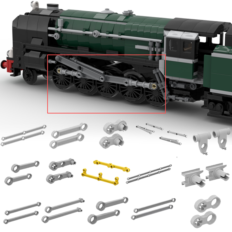 3D Printing Lego Bricks - QWERT, Roda Kereta Api Standar untuk