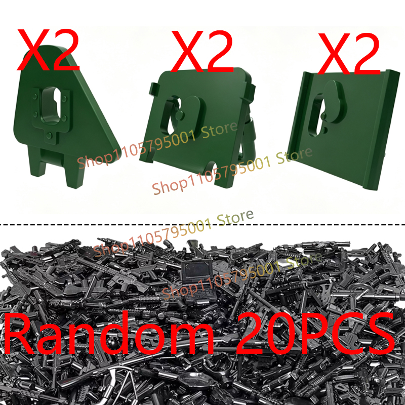 Aksesoris Blok Bangunan Milite - 3D Printing Lego Bricks ulasan dan harga