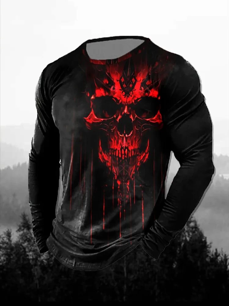 Kaos Lengan Panjang Pria denga - 3D Printing Custom ulasan dan harga