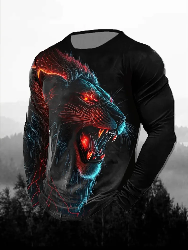 Kaos Lengan Panjang Pria denga - 3D Printing Custom ulasan dan harga