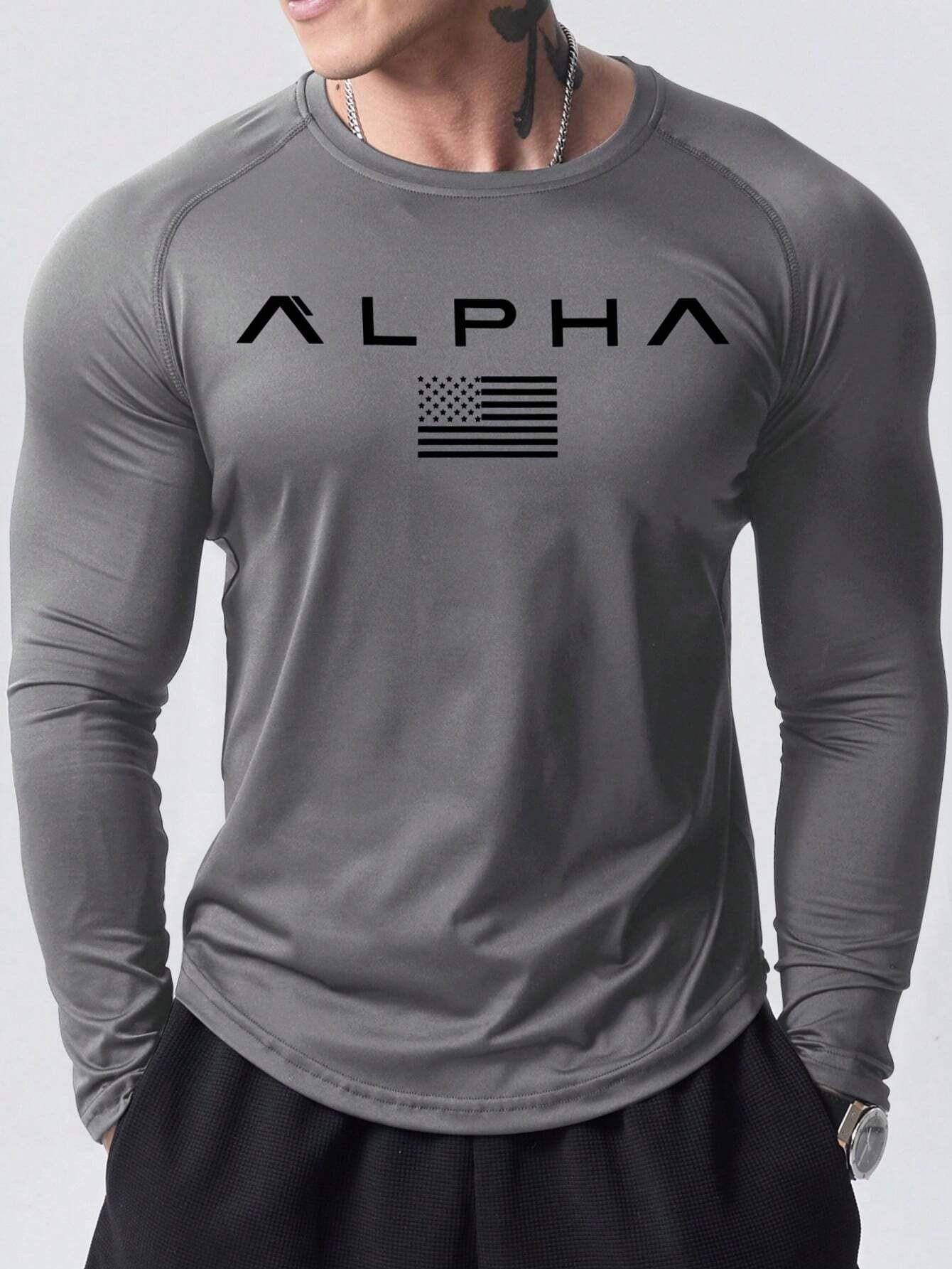 Kaos Lengan Panjang Pria Terba - 3D Printing Custom ulasan dan harga