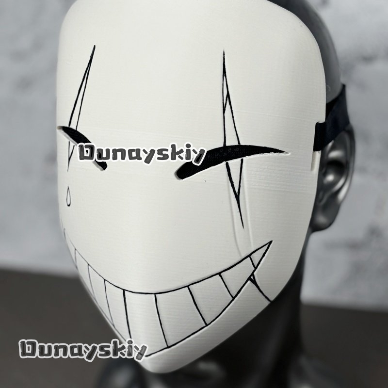 Kostum Cosplay Sirkus Game Ani - 3D Printing Mask ulasan dan harga