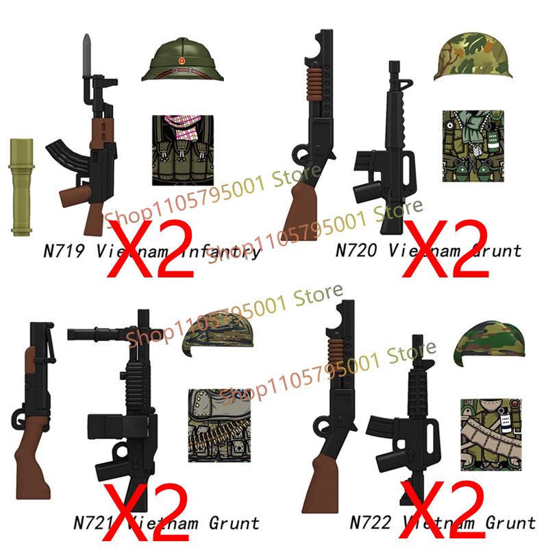 Figur Tentara Militer AS, Blok - 3D Printing Lego Bricks ulasan dan harga