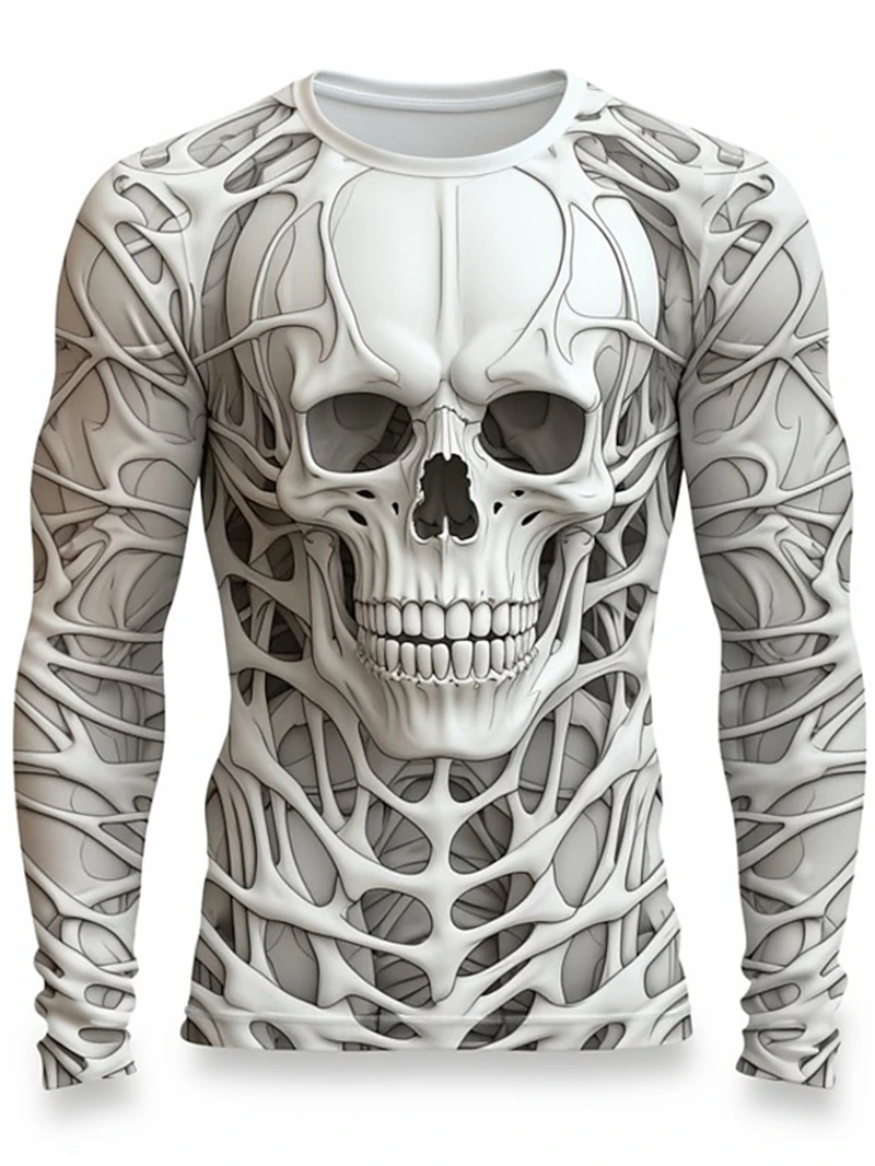 Kaos Pria Lengan Panjang denga - 3D Printing Custom ulasan dan harga
