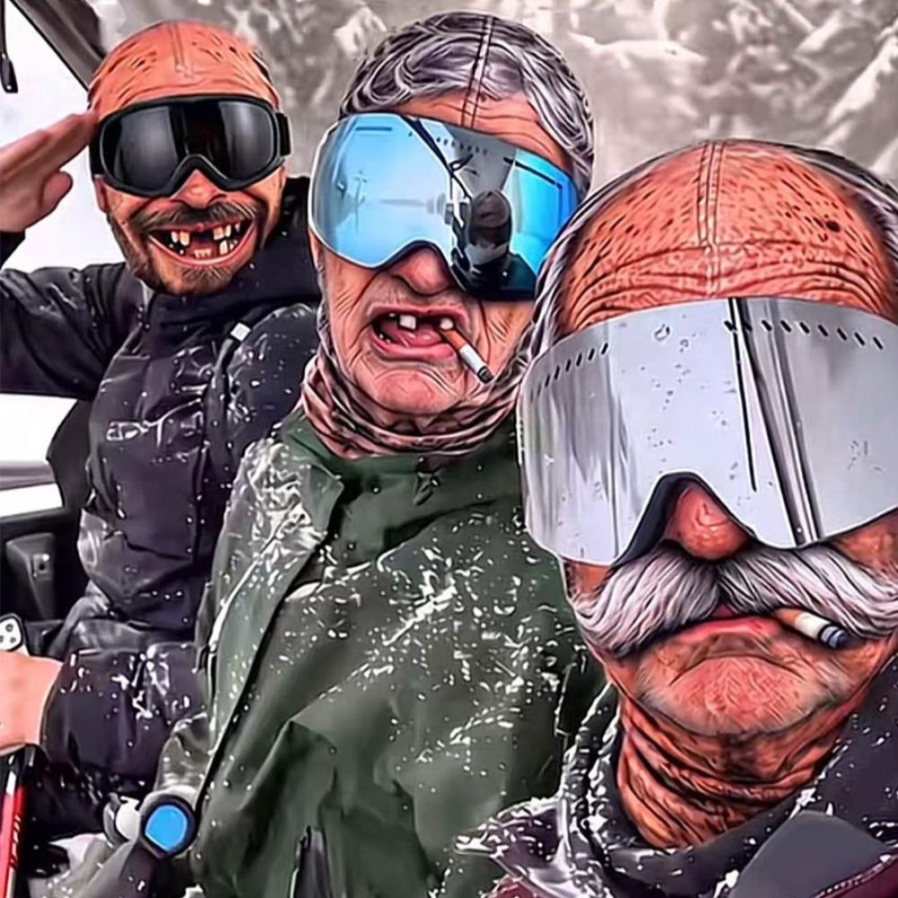 1 buah Balaclava dengan Motif  - 3D Printing Mask ulasan dan harga