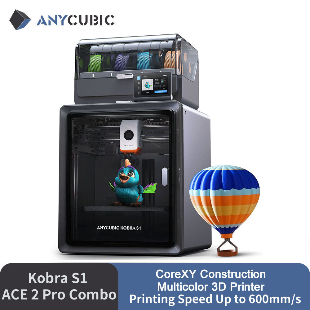 Anycubic Kobra S1 ACE 2 Pro Co - 3D Printing Online Service ulasan dan harga