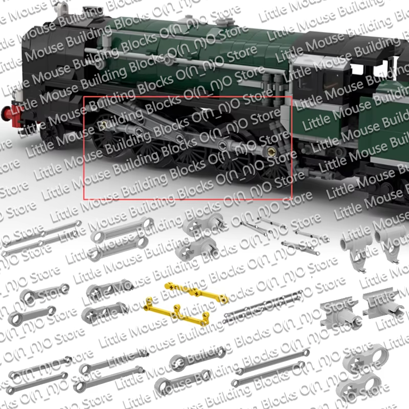 QWERT, Roda Kereta Api Standar - 3D Printing Lego Bricks ulasan dan harga