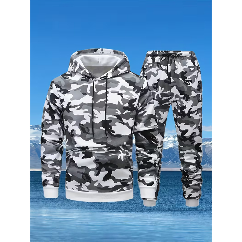Set Hoodie dan Celana Motif Ka - 3D Printing Custom ulasan dan harga