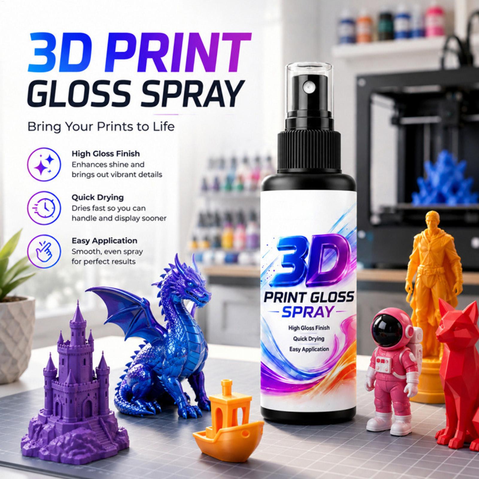Semprotan Peningkat Kilau untu - 3D Printing Bambu Lab ulasan dan harga